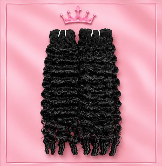 3 BUNDLE DEAL! Burmese Curly Bundles